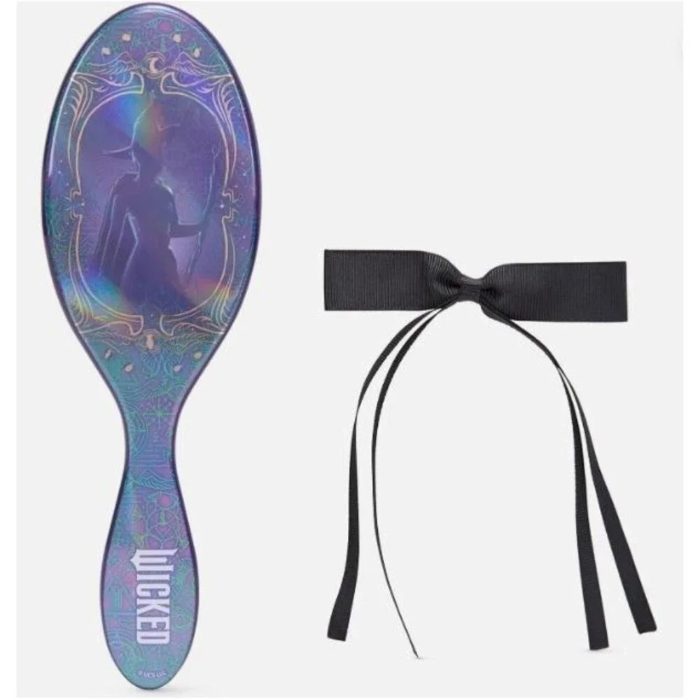 Wicked x Wet Brush 3 Brush Set Glinda Elphaba Emerald City NWT Witchycore
